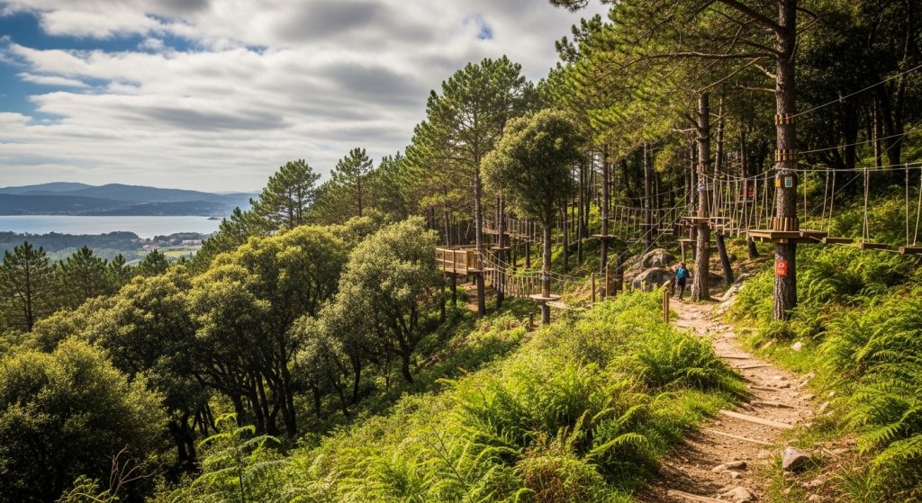 Plan familiar: senderismo y parque de aventuras en O Invernadeiro