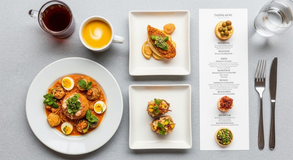 Restaurantes con menú degustación gallego: experiencia gourmet en A Coruña