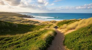 Sendeiro da Praia de Trece: entre dunas e natureza virxe