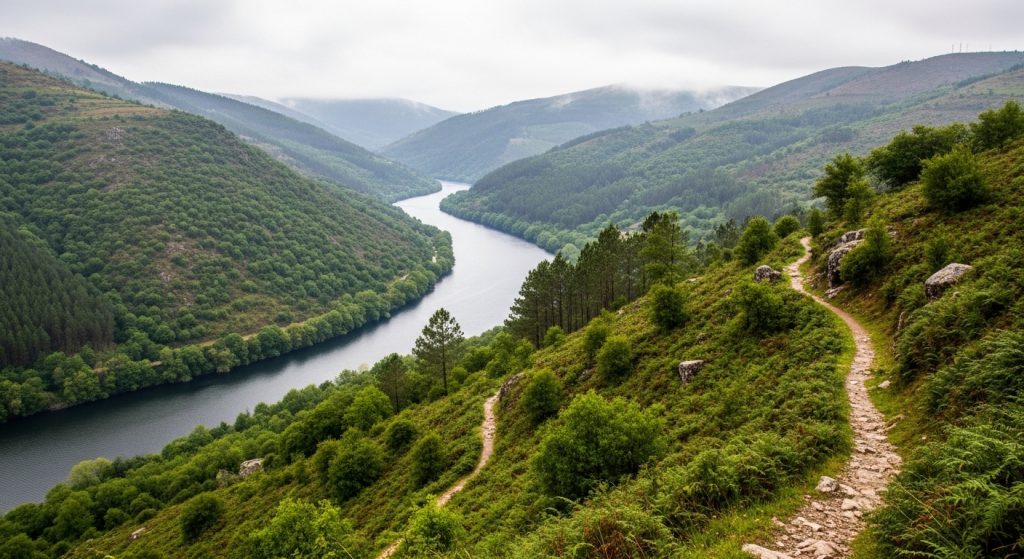 Ruta dos Miradoiros de Carballedo: vistas ao Miño e a Ribeira Sacra
