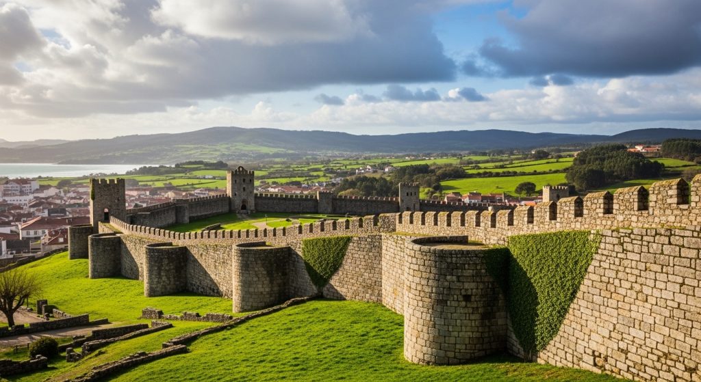 Descubre la magia de la muralla romana de Lugo en primavera