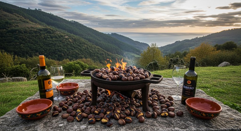 Fiesta del magosto en Ourense: tradición y sabor en otoño