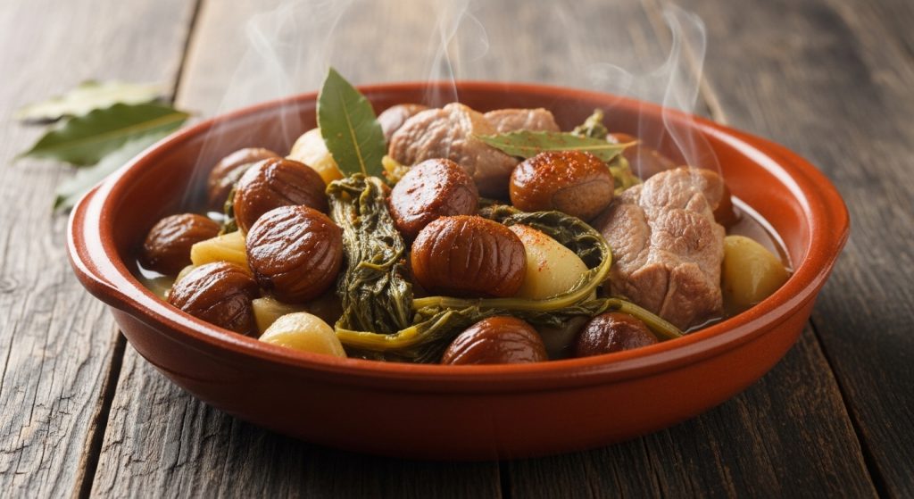 Castañas asadas en Galicia: magostos y tradición de otoño