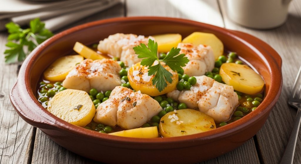 Rape a la bilbaína versión gallega: el cruce de dos mares