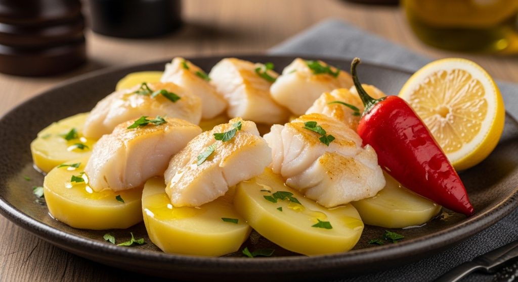 Cachelos con salsa verde: el acompañamiento que roba el plato