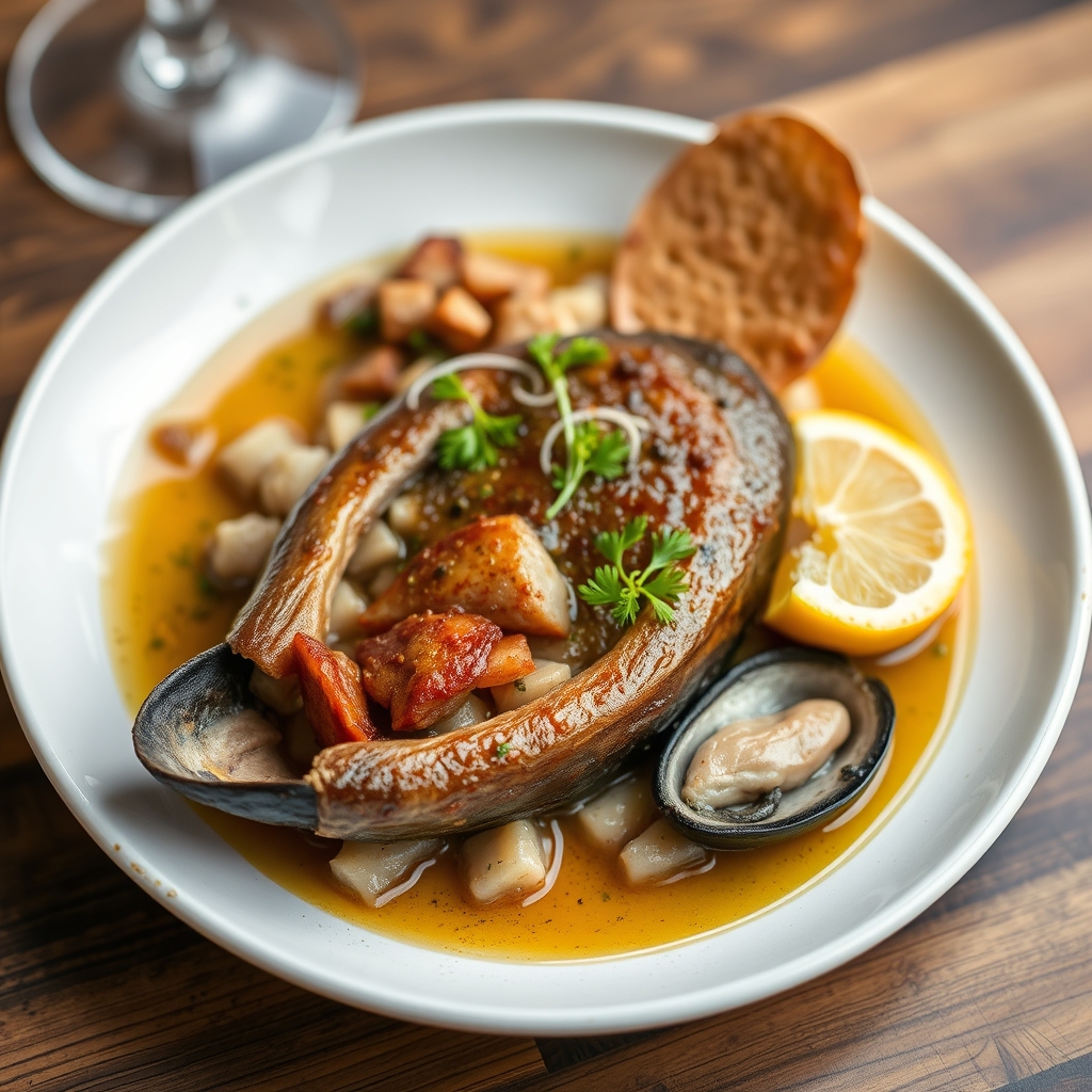 Merluza en salsa verde con almejas: el plato de las abuelas