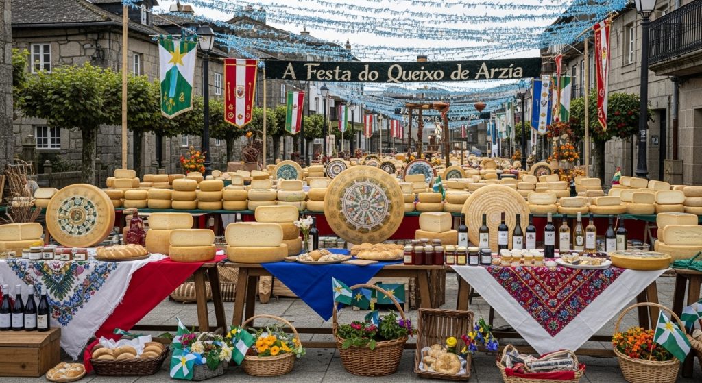 A Festa do Queixo de Arzúa: el sabor del queso gallego