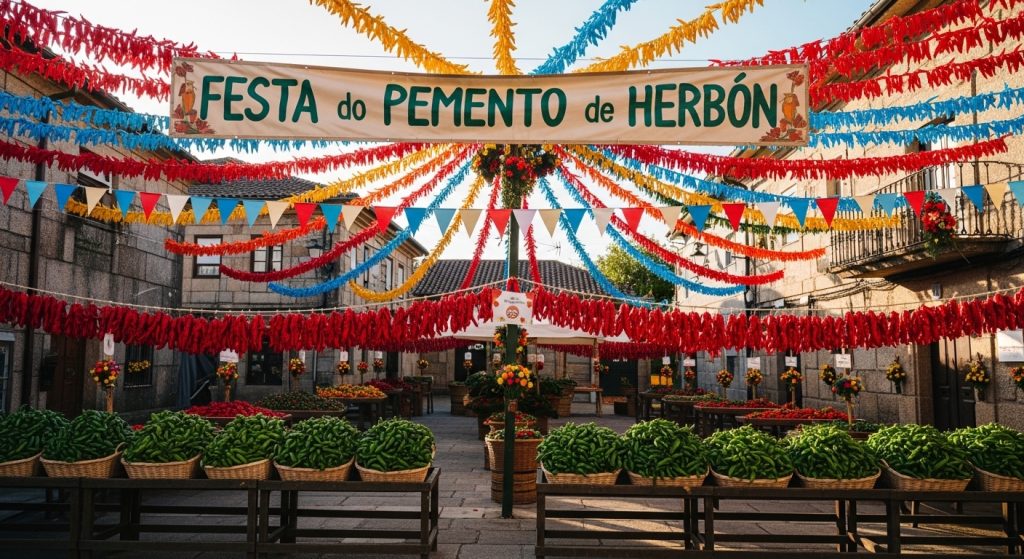 Festa do Pemento de Herbón: picante y sabor autóctono