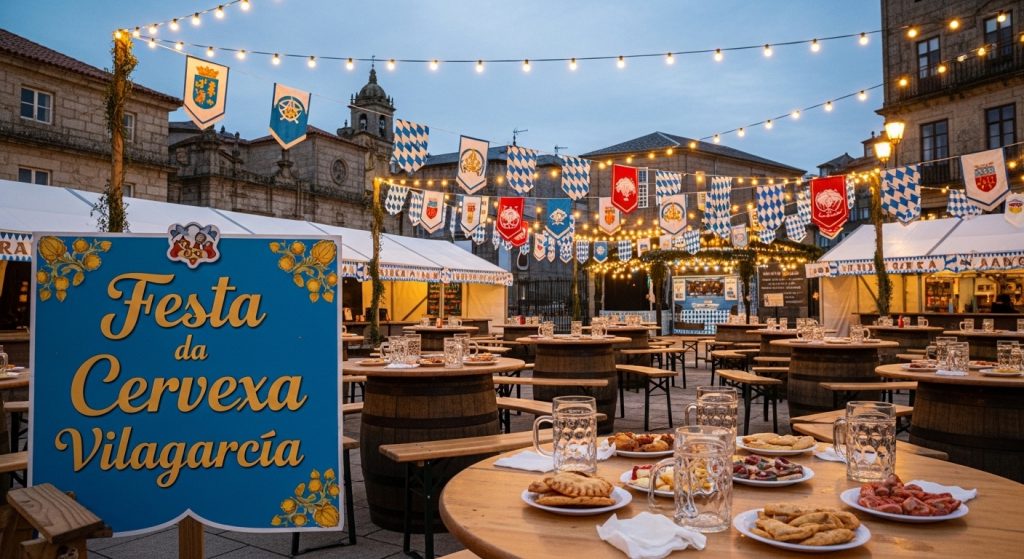 Festa da Cerveza en Vilagarcía: Oktoberfest gallego y diversión