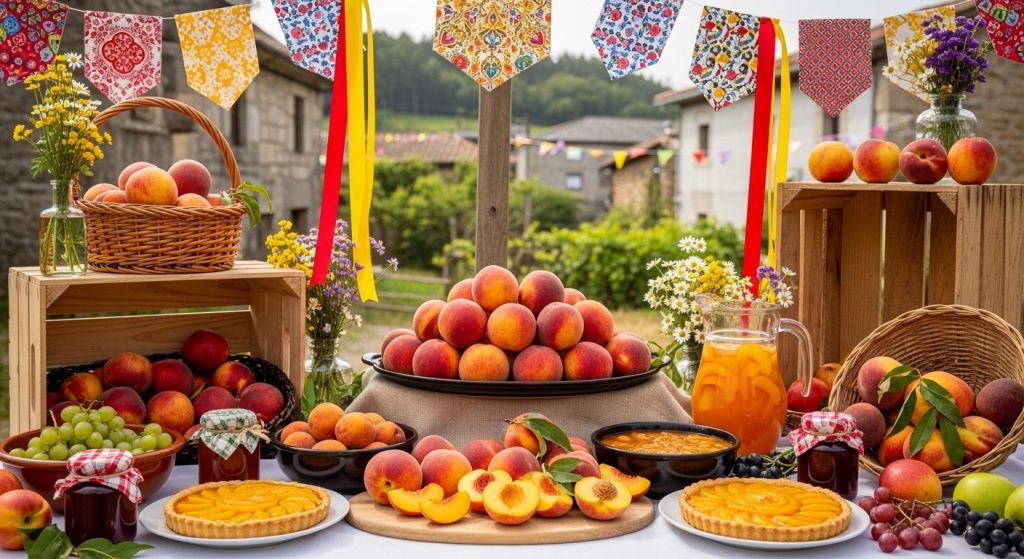 Festa dos Pexegos en Forcarei: fruta, recetas y ambiente rural