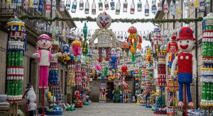 Festa dos Fíos en Valga: creatividad, reciclaje y comunidad