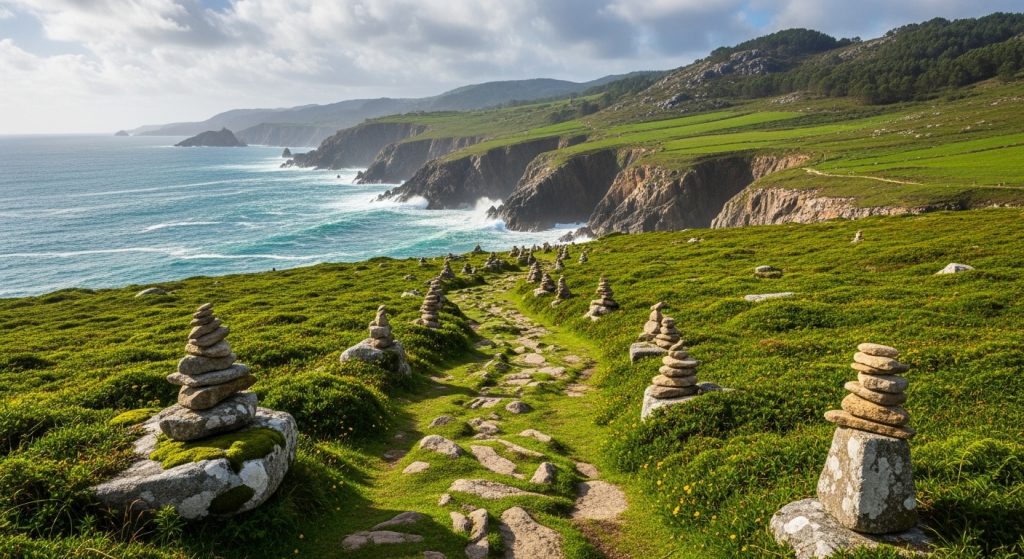 Camiñada polos lenzos de Muxía: a rota dos petos de pedra