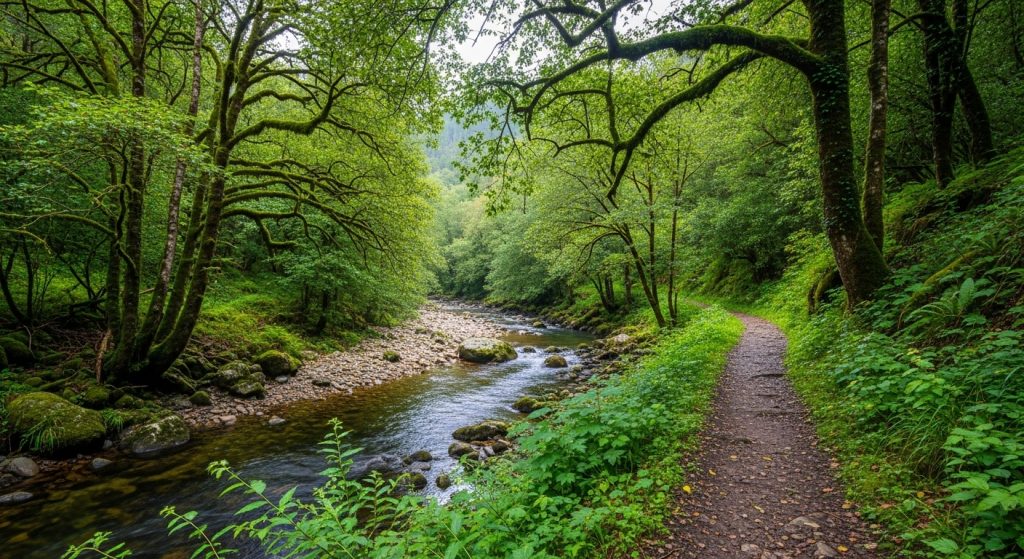 Ruta do río Mero en Ordes: unha pleasant camiñada fluvial