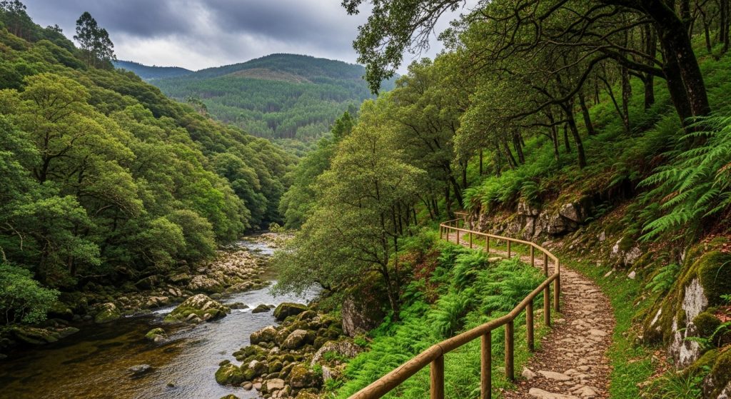 Sendeiro do río Mandeo: o pulmón verde de Betanzos