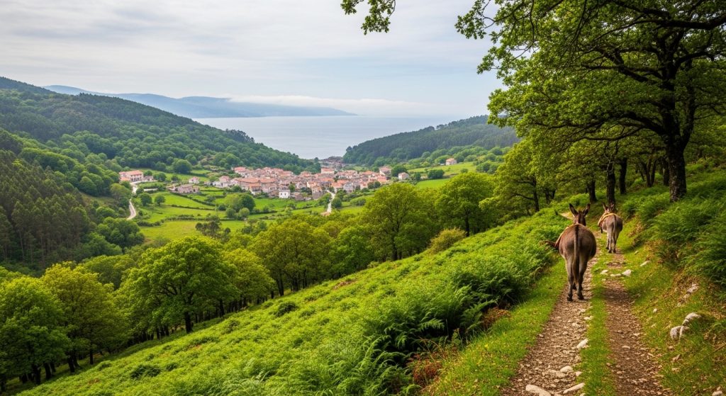 Fin de semana en la aldea de Vilamor con rutas en burro