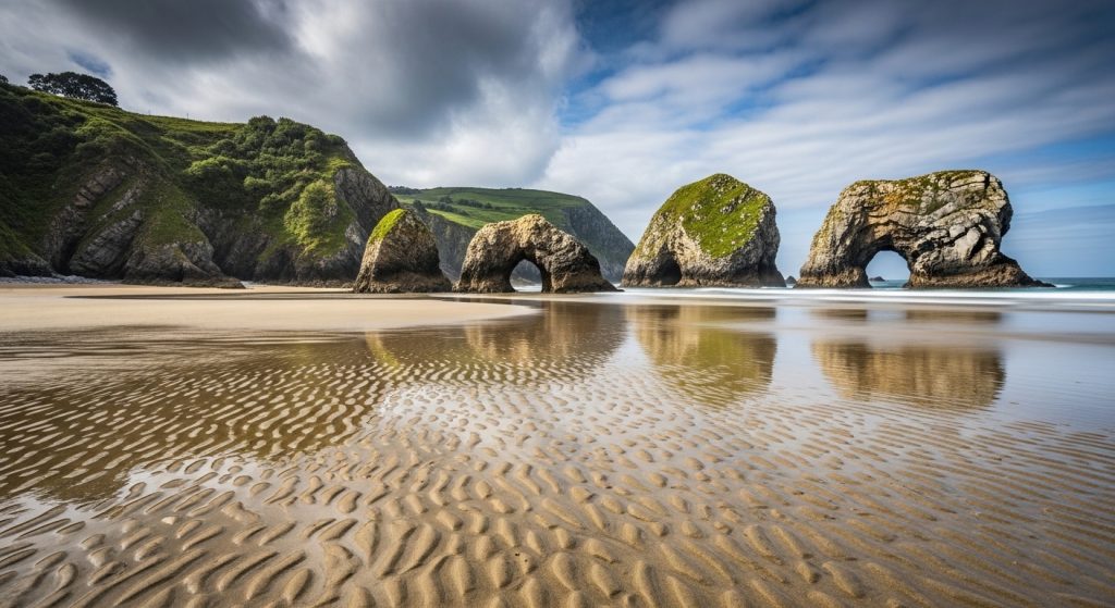 Escapada a la playa de As Catedrais en temporada baja