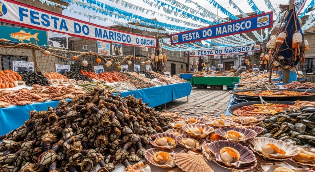 Festa do Marisco en O Grove: el paraíso del percebe y la vieira