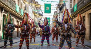 Carnaval de Verín: los famosos cigarróns y el terror callejero