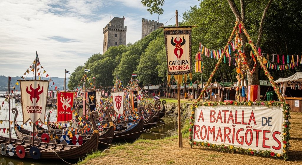 Vikingos de Catoira: la Catoira Vikinga y la batalla de Romarigotes
