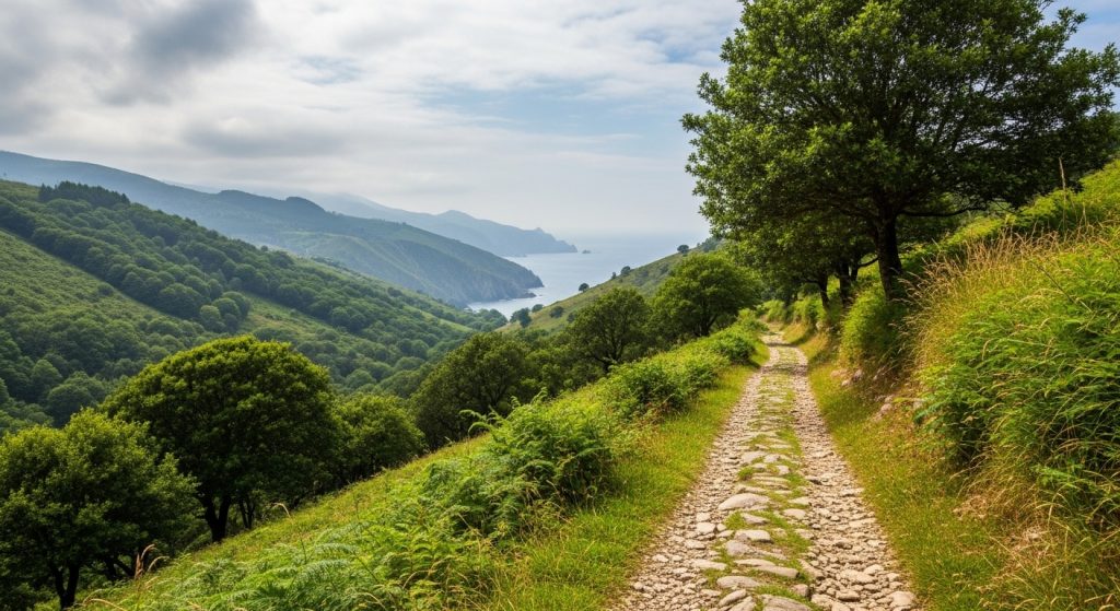 Camiño Primitivo desde Lugo a Melide: orixes xacobeas