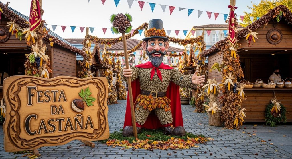 Festa da Castaña en Viana do Bolo: el magosto más grande de Galicia