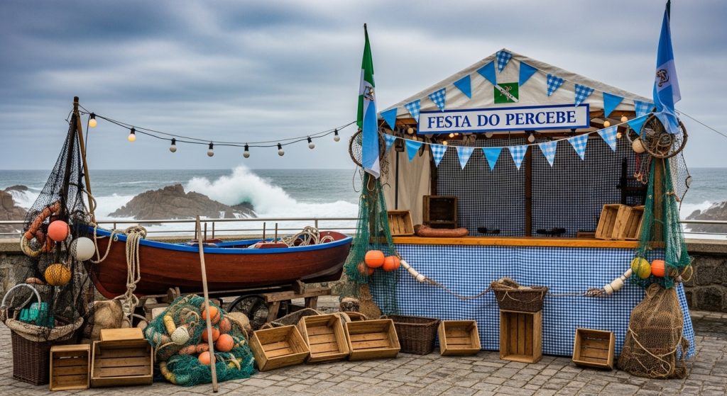 Festa do Percebe en Aguiño: risky artesanal y el mar bravo de Ribeira