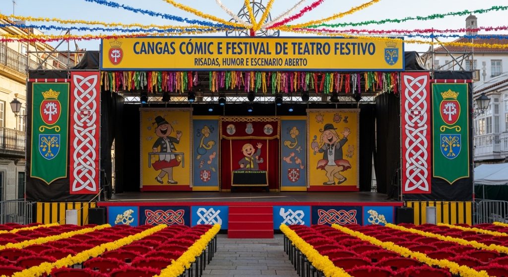 Festival de Teatro Cómico e Festivo de Cangas: risas, humor y escenario abierto