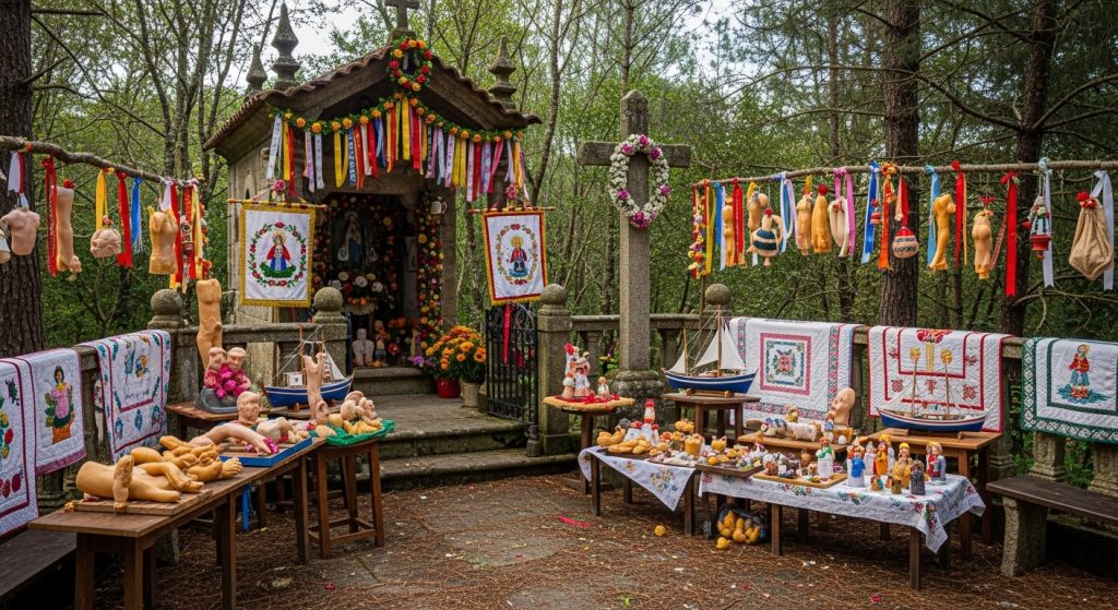 Romería da Saínza en Monterroso: devoción, exvotos y leyendas milagrosas
