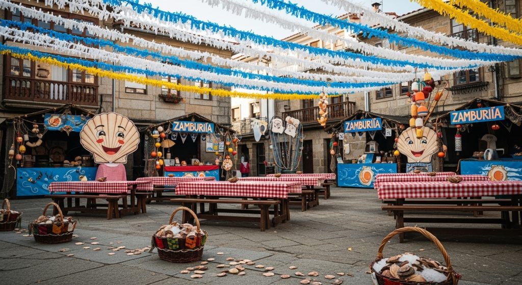 Festa da Zamburiña en Arcade: el bivalvo estrella del mar de la ría de Vigo