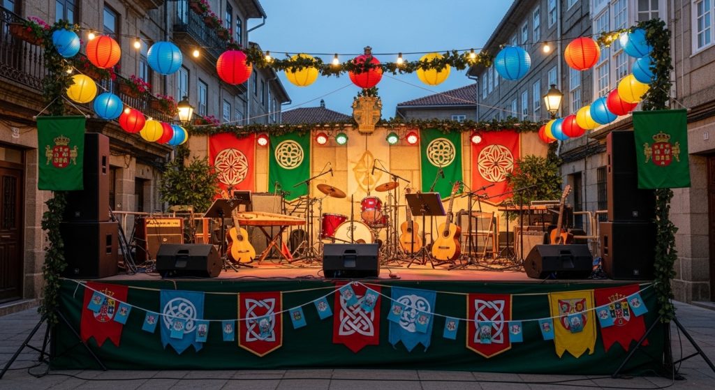 Festival de Música Folk de Getaria… wait, Getaria is Basque. Let me correct: Festival Folk de Pontevedra: acústica, raíces y nuevas melodías