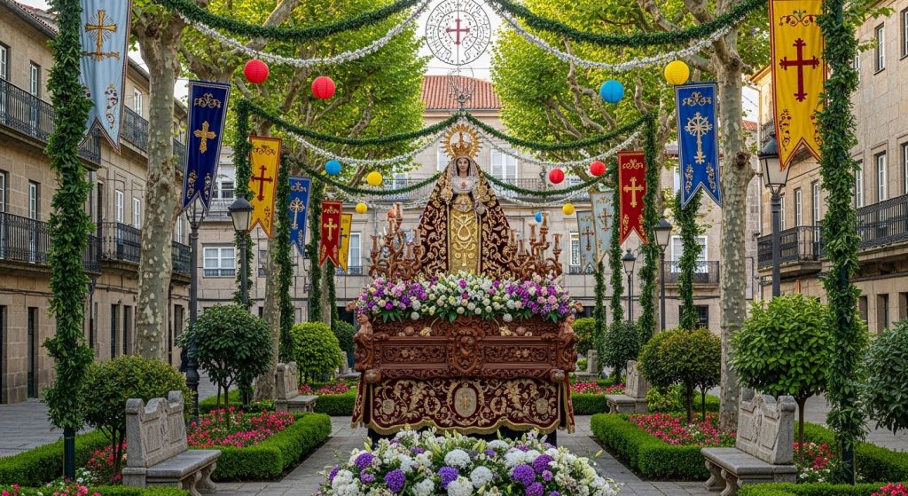 Romería de Nosa Señora da Saleta en Allariz: fe, arte barroco y jardines