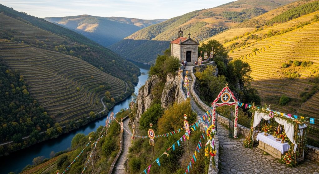 Romería de San Vitoiro en Parada de Sil: canyon del Sil, viñedos y espiritualidad