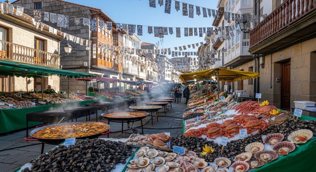 Festa do Castrón en Moaña: el marisco más exclusivo de la ría de Vigo