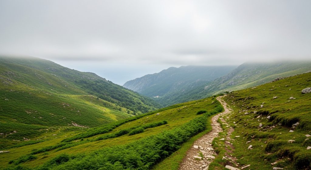 Travesía da Serra do Xistral: nebulina e brañas de Lugo