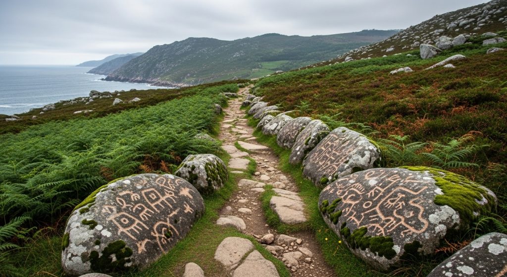 Ruta dos Petoglifos de Campo Lameiro: a arte rupestre en camiñada