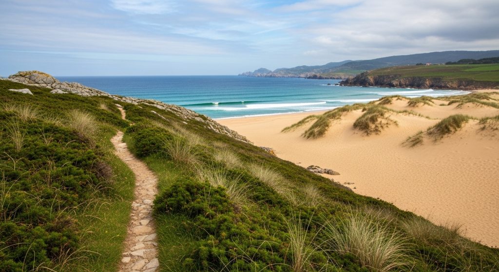 Percorrido pola Enseada de Barizo: areais e dunas en Malpica