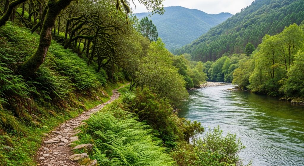 Sendeiro do río Eo: a fronteira natural entre Galicia e Asturias