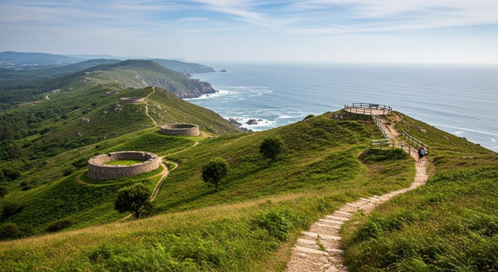 Ruta da Serra do Faro de Avión: castros e miradoiros