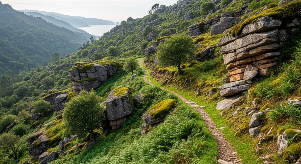 Sendeiro da Frecha do Bibei: a xeoloxía en estado puro