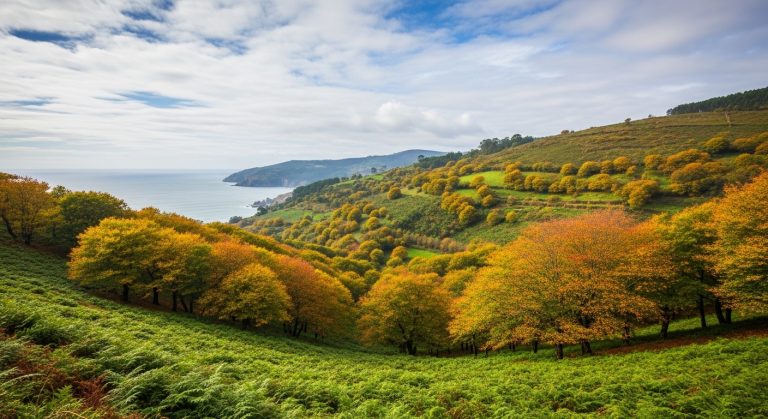 Visita a las castiñeiras centenarias do Eume en otoño