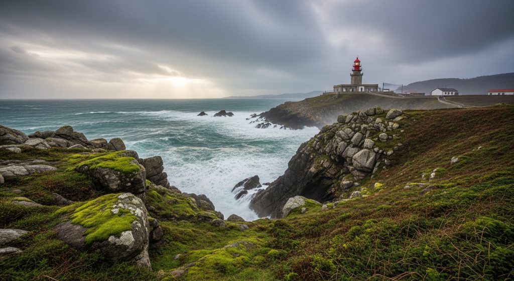 Ruta de los faros de la Costa da Morte en invierno