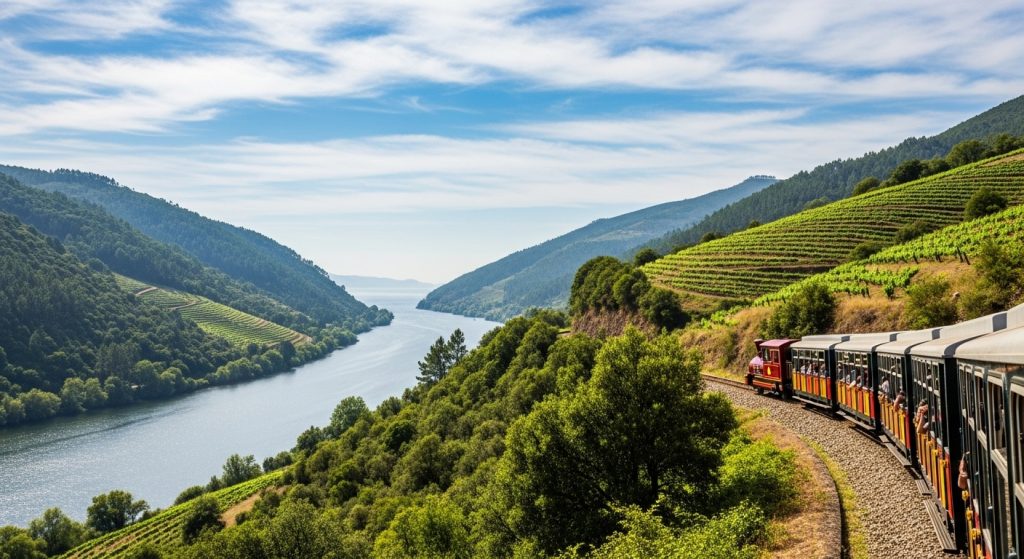 Escapada en tren turístico por el valley del río Miño