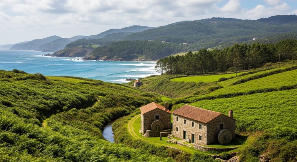 Ruta de los muíños do Folón e do Picón en Baiona