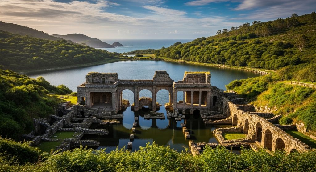 Descubre las termas romanas de Bande
