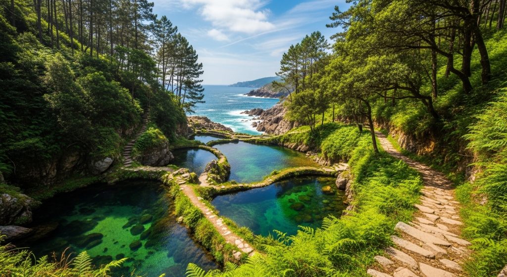 Ruta de las piscinas naturales de Galicia en verano