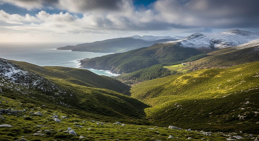 Visita a la reserva de la biosfera de Os Ancares en invierno