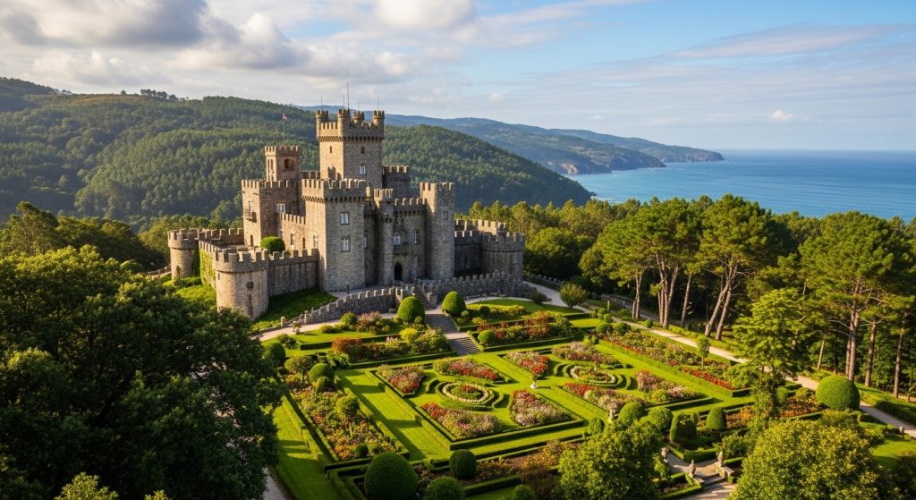 Descubre el castillo de Soutomaior y sus jardines