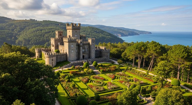 Descubre el castillo de Soutomaior y sus jardines