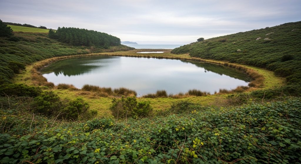 Escapada a la laguna de Cospeito en invierno