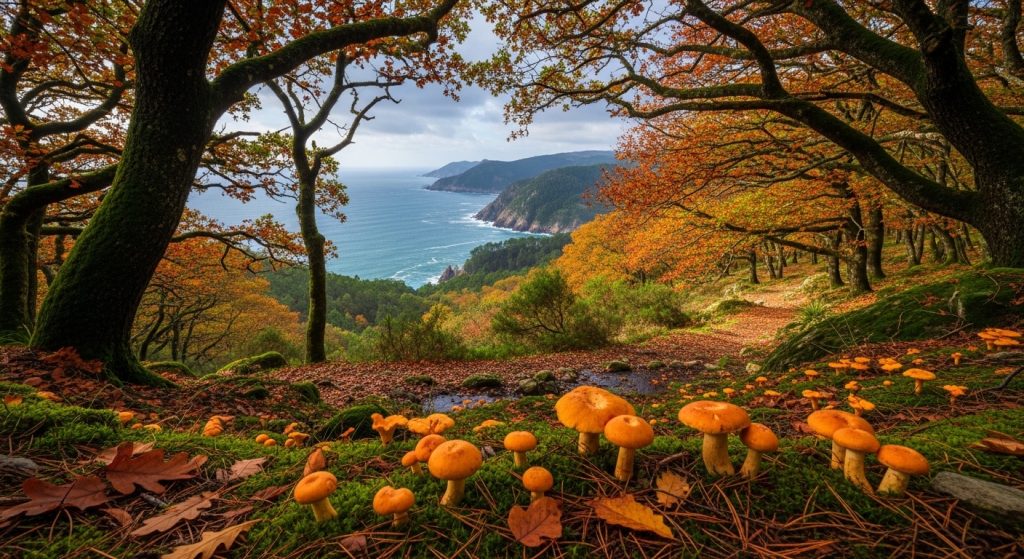 Descubre las setas en los bosques de O Courel en otoño